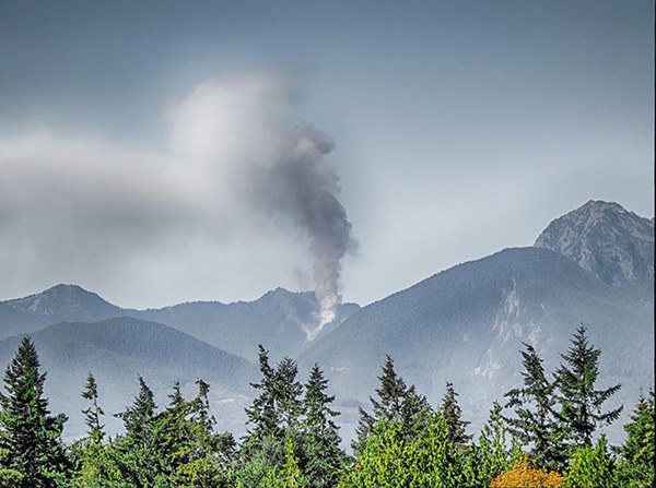 Three Small fires burning in Olympic National Park wilderness