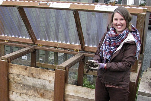 Clallam County Waste Reduction coordinator Meggan Uecker will present “Composting in the Home Garden” from noon-1 p.m. Thursday