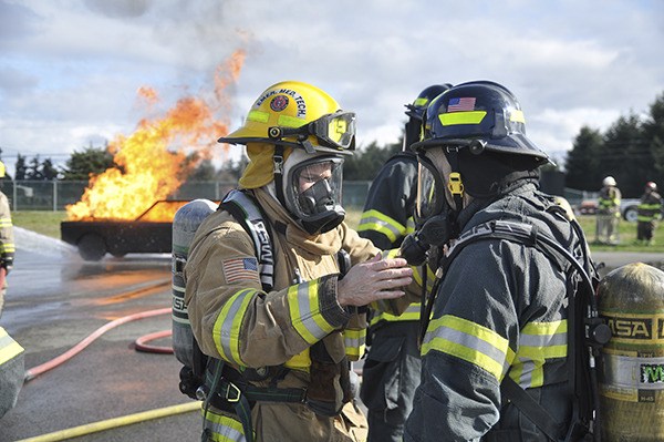 Properly adjusted equipment is vital for firefighters