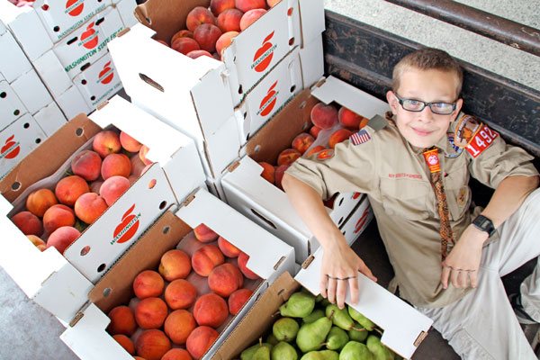 Sequim Scouts grow fruit fundraiser