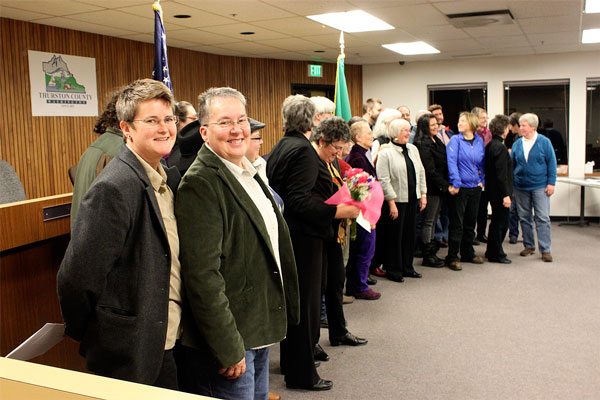 Sequim’s first — signed and official