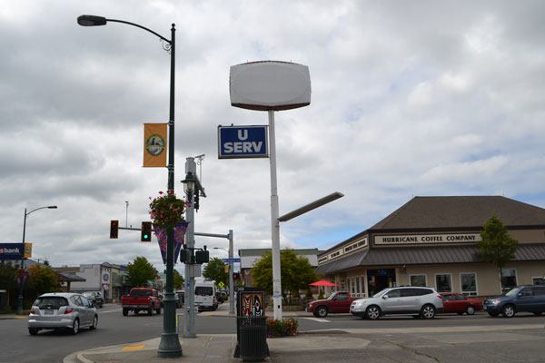 Pole sign at former Gull station to be removed