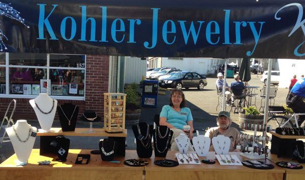 New jeweler, helper at Sequim Open Aire Market