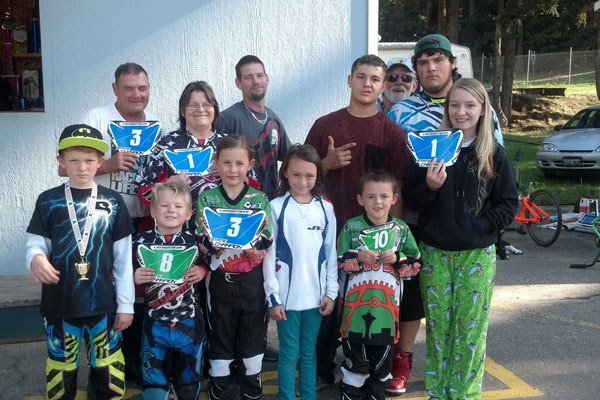 BMXers Earn State Plates