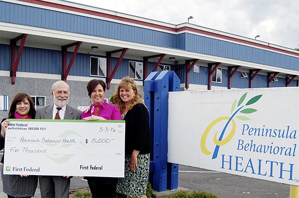 First Federal donates to Peninsula Behavioral Health ...