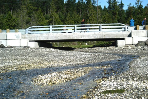 Free flowing for young salmon