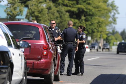 One injured in crosswalk crash