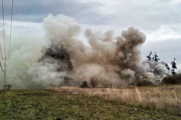 Fire destroys mobile home on Mill Road