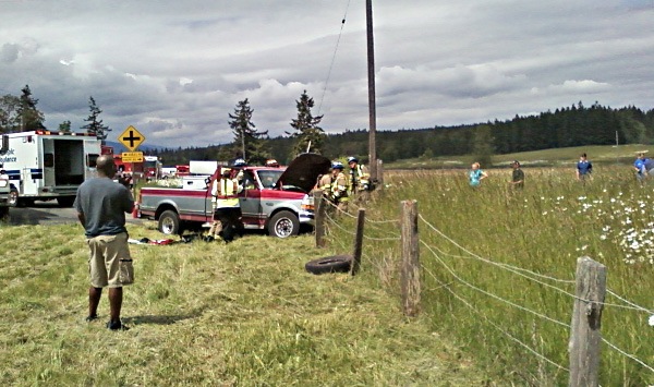 Head On Collision Halts Highway 101 Traffic Sequim Gazette