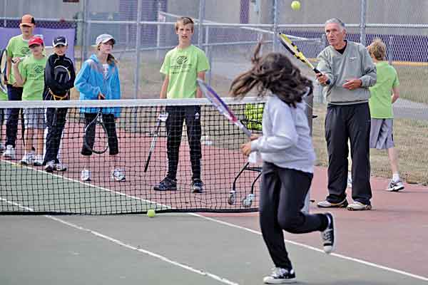 B&G tennis camp gives youths ‘sport for life’