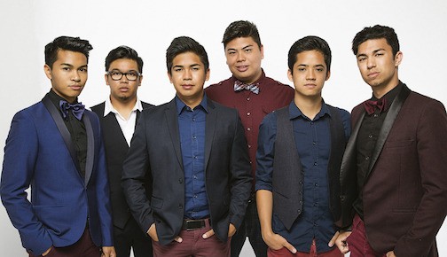 Los Angeles-based a cappella band The Filharmonic