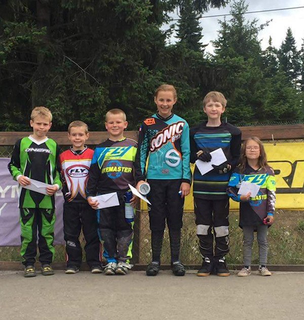 More than 75 Port Angeles BMX riders helped raise $1