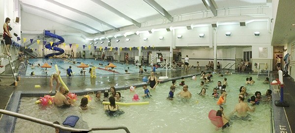 Community members enjoy the pool area at the Sequim Aquatic Recreation Center. Frank Pickering