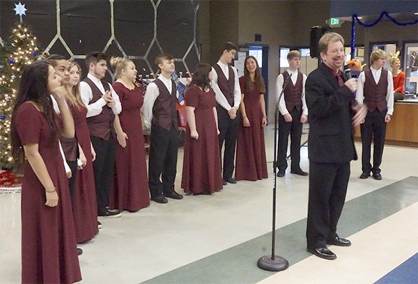 The Sequim High School select choir