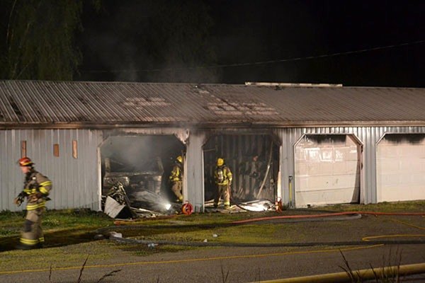 Fire crews respond to a May 7 fire started by José Noe Torres who pleaded guilty to starting the fire.