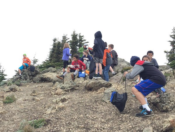 Boys & Girls Club Junior Rangers explore Hurricane Ridge last week