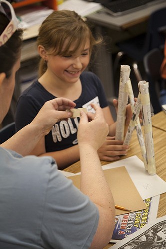 Youths take part in the 2014 Exploring Engineering Day.