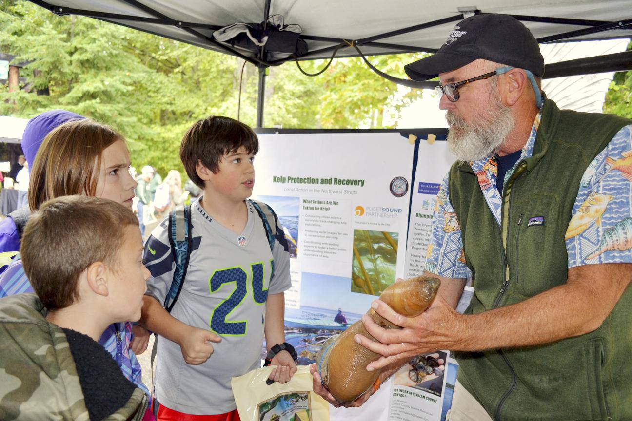 Geoduck anyone? Greywolf Elementary students