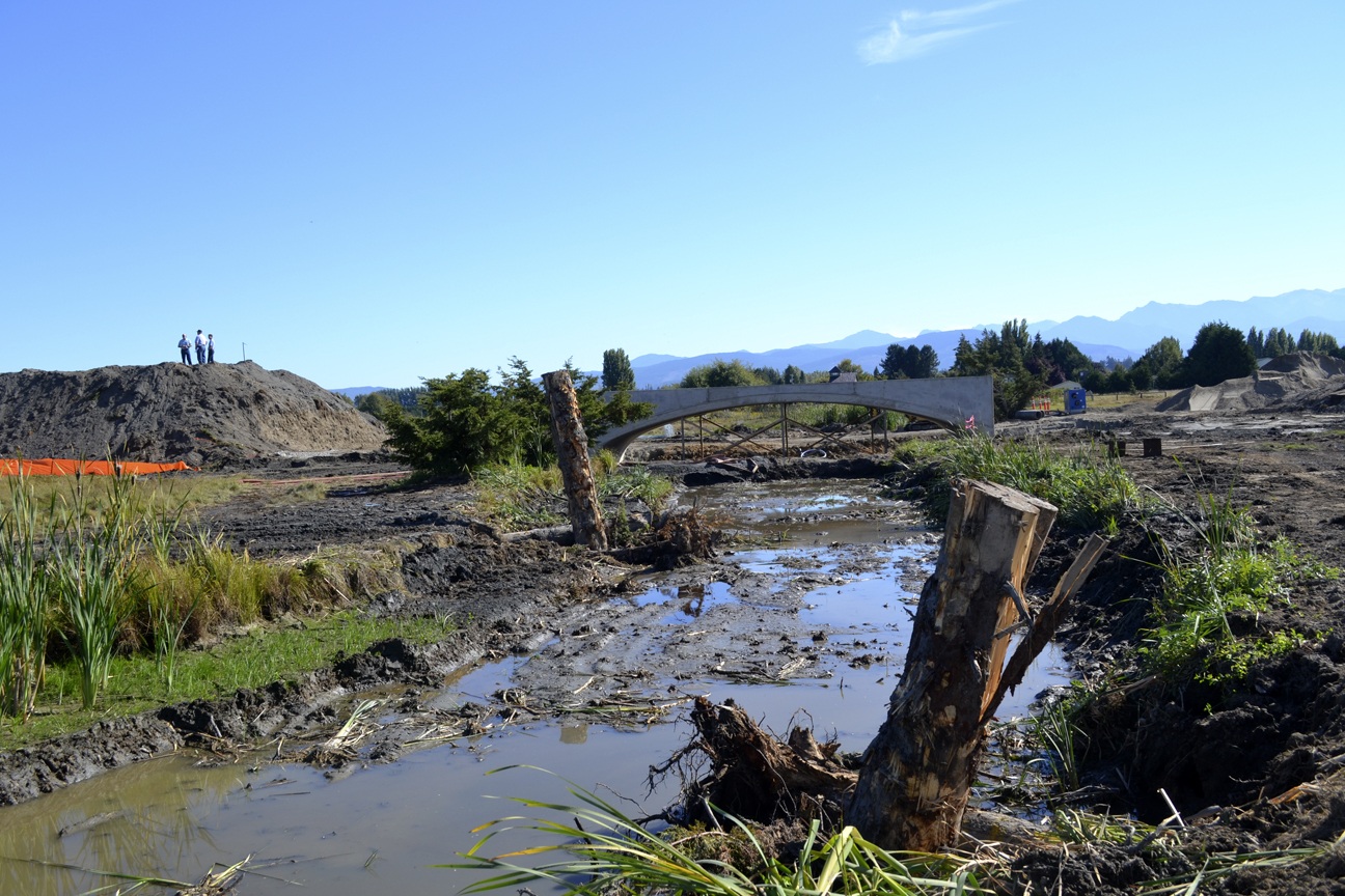 Staff with the North Olympic Salmon Coalition anticipate The 3 Crabs Nearshore and Estuarine Restoration Project to be complete by November