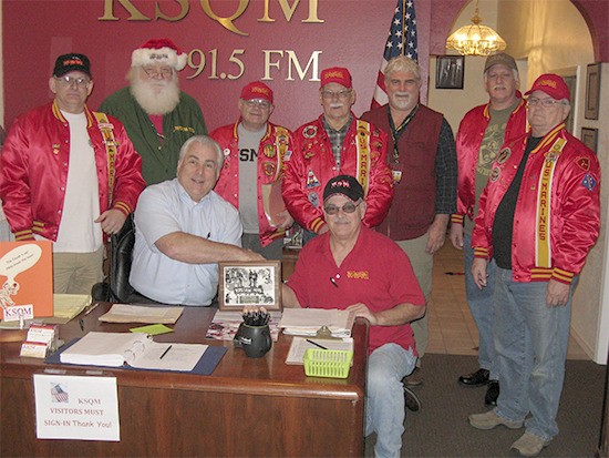 It’s a big Toys For Tots thanks to KSQM Radio. Pictured are