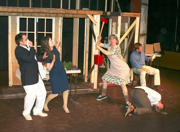 Actors in “Noises Off