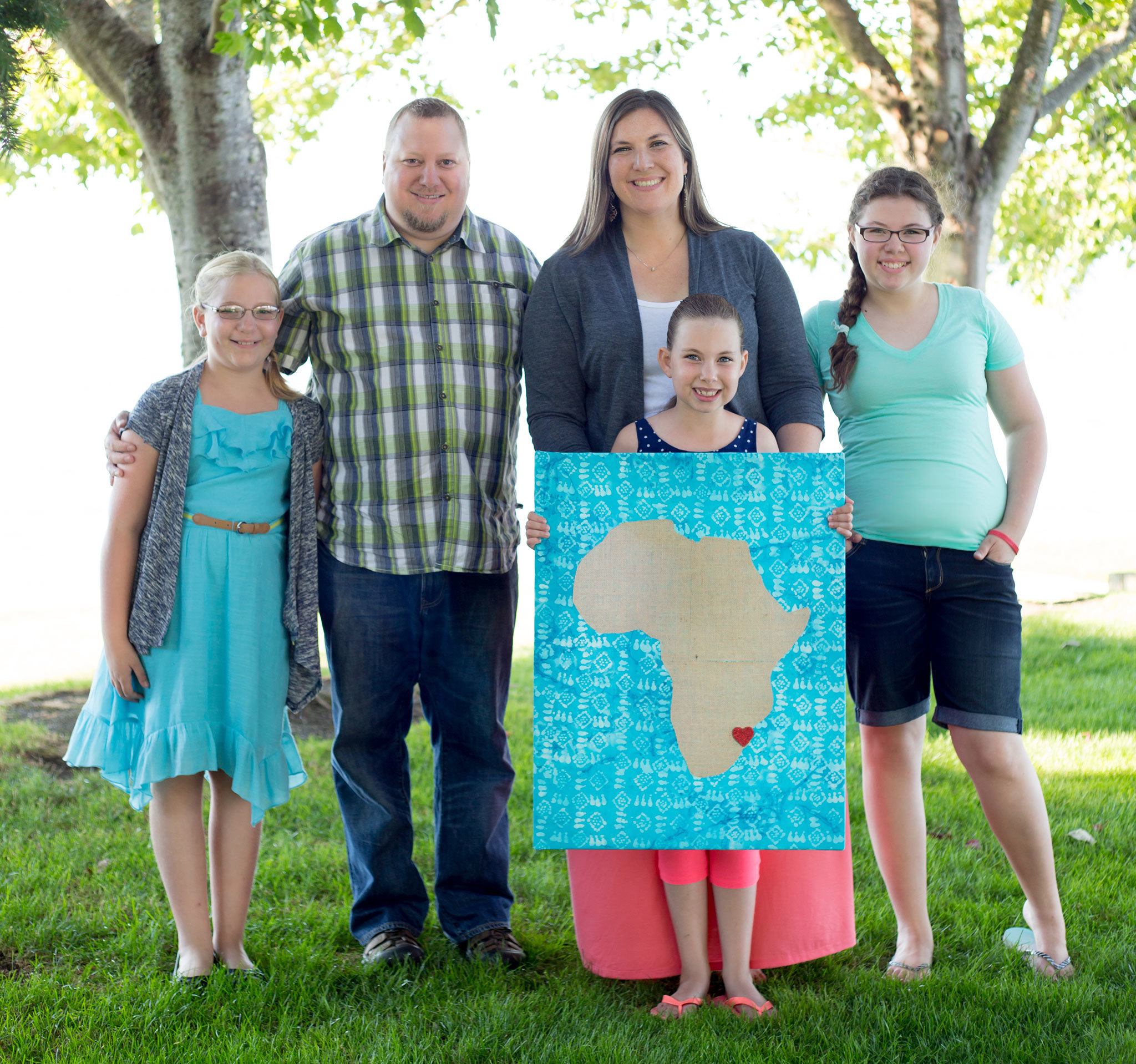 Spiritual spotlight: Sweeney family sets sights on serving in Mozambique