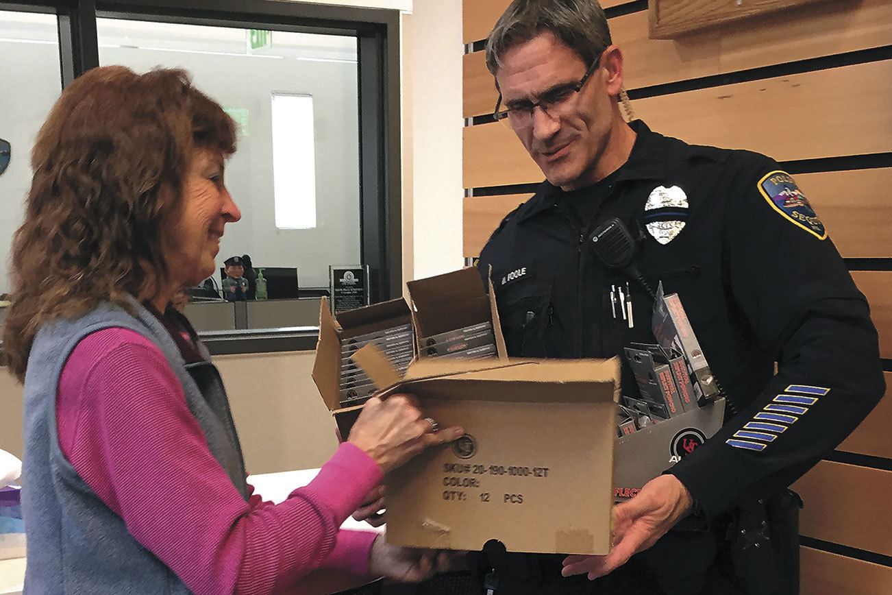 St. Luke’s, Sequim Police Department team up to help homeless stay warm this winter