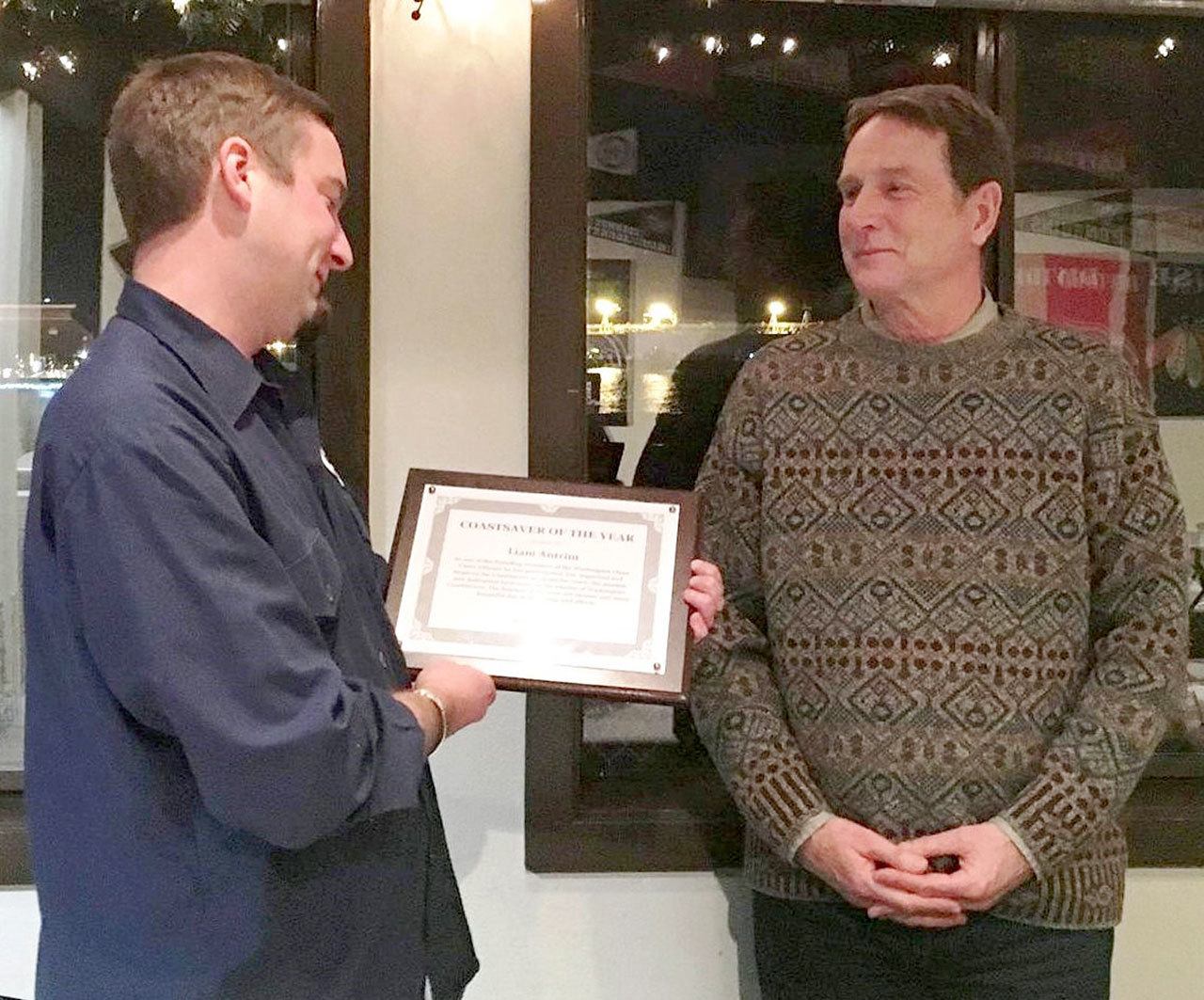 Milestone: Sequim’s Antrim named CoastSaver of the Year