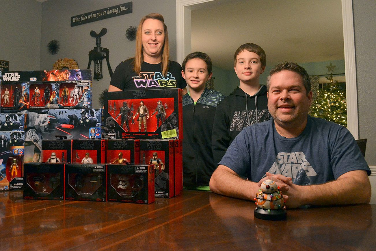 Sequim man’s ‘Star Wars’ collection likely the biggest on peninsula