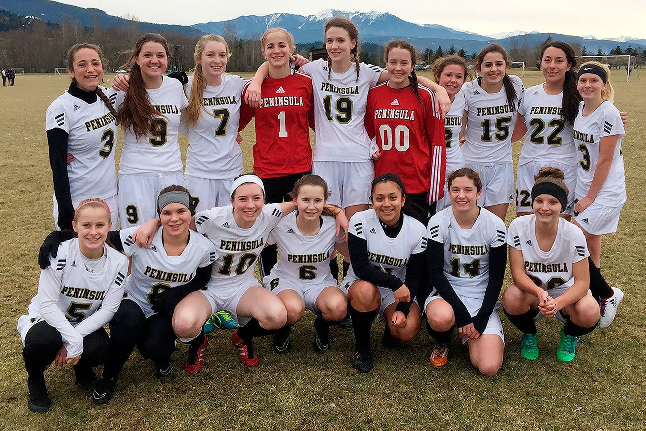 Peninsula girls soccer squads nets win