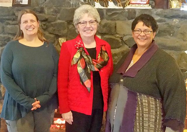 New board members, from left, are Melissa Williams, Linda Offutt and Christina Norman. Submitted photo