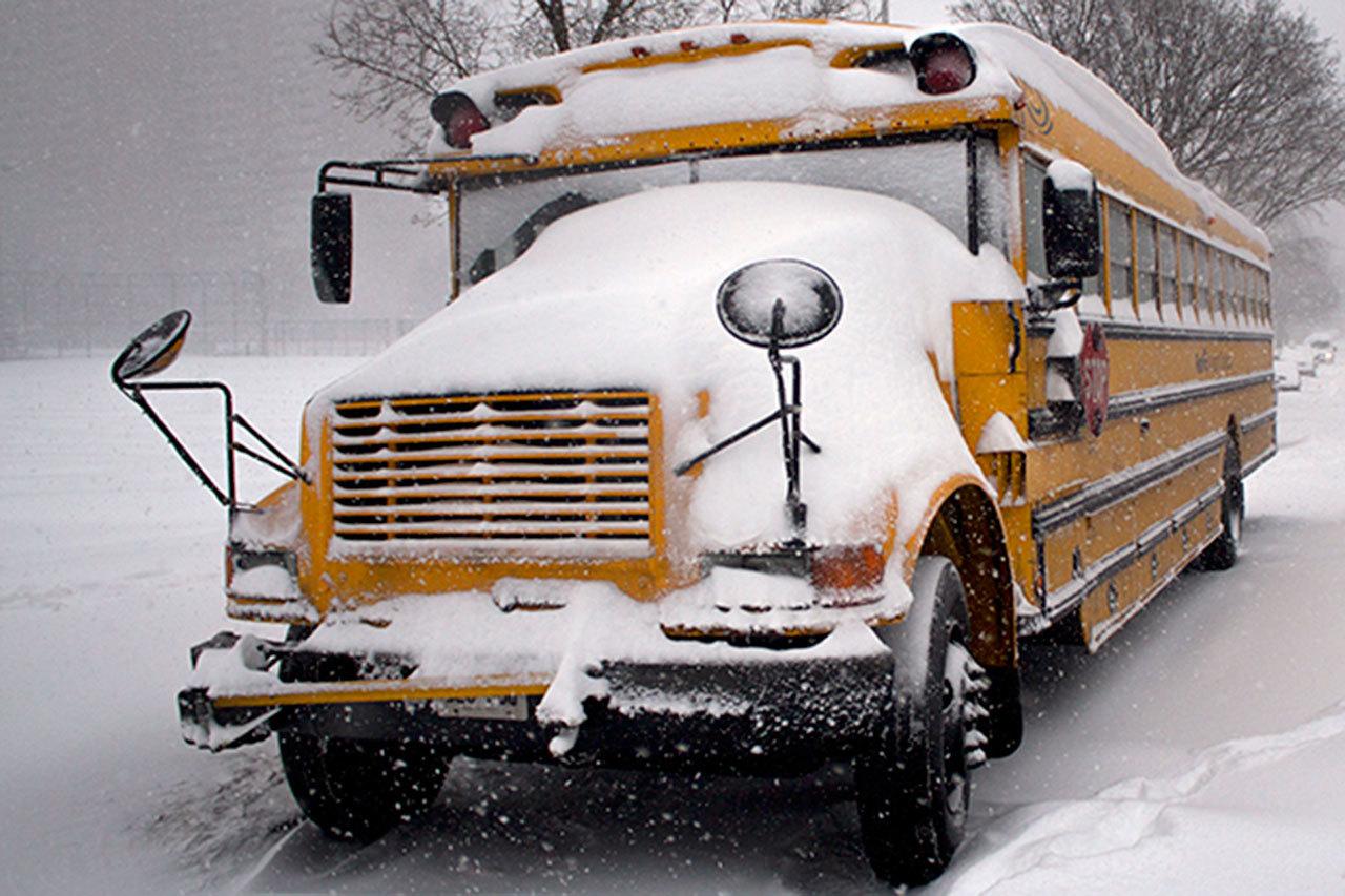 Snow delay: Sequim schools start late, cancel afterschool program