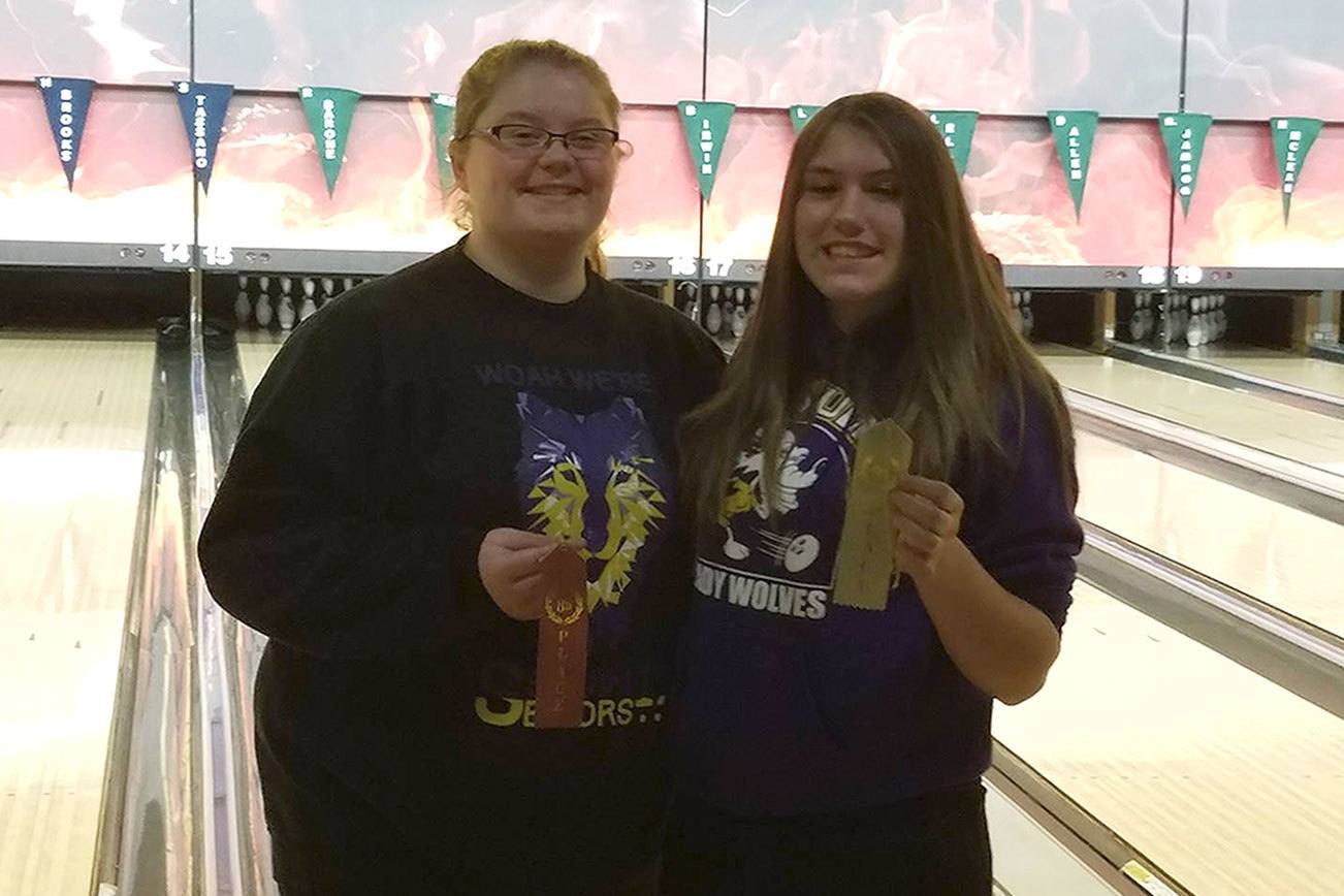 Girls Bowling: Two girls travel to Tacoma for districts