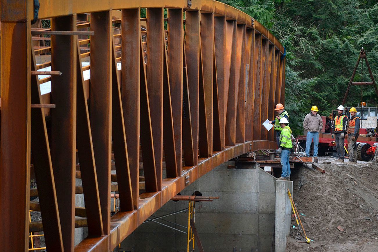 Federal mandate to help salmon leads to new bridge in state park