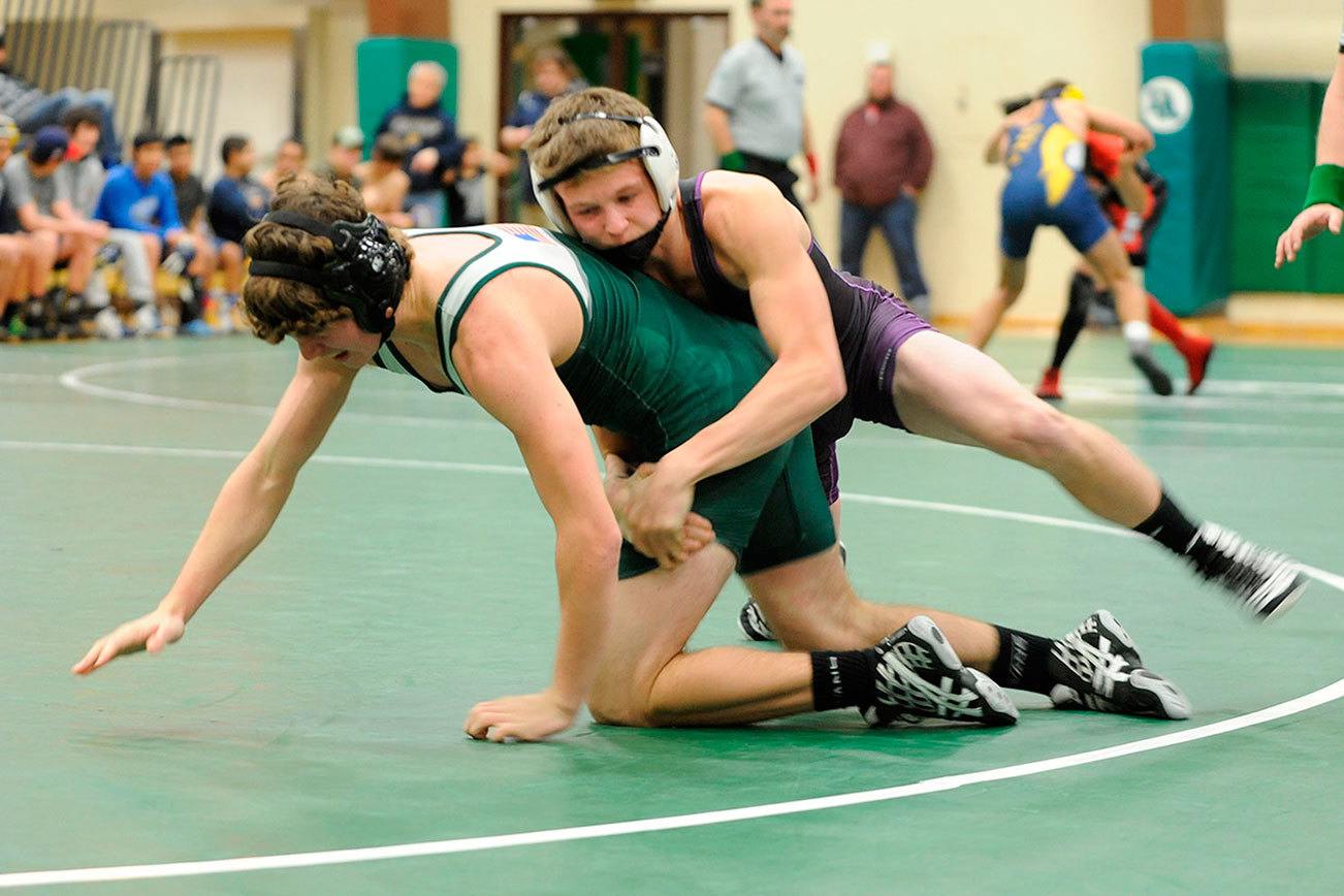 Wrestling: Wolves keep Bucs down in dual