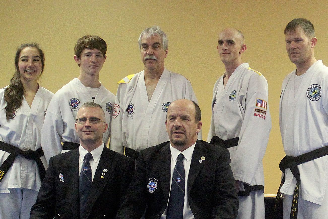 Five Sequim Bodystrong Taekwon-do athletes earn black belts