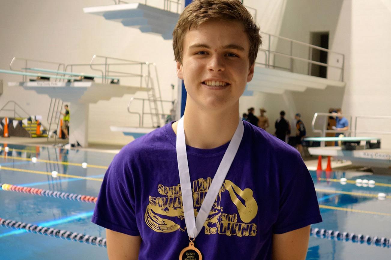 Boys swim/dive: Craig splashes to fourth place at state meet