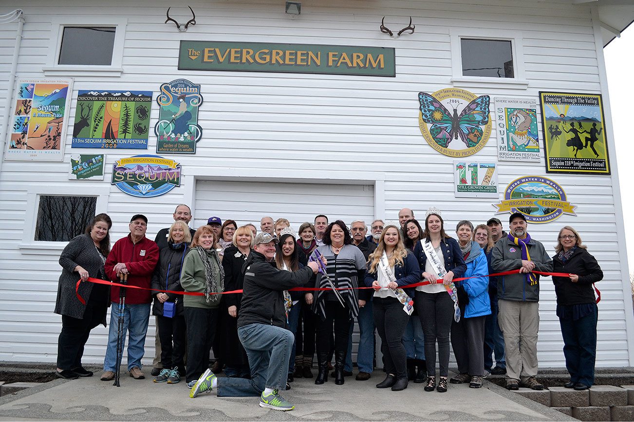 Festival float barn redone, rededicated