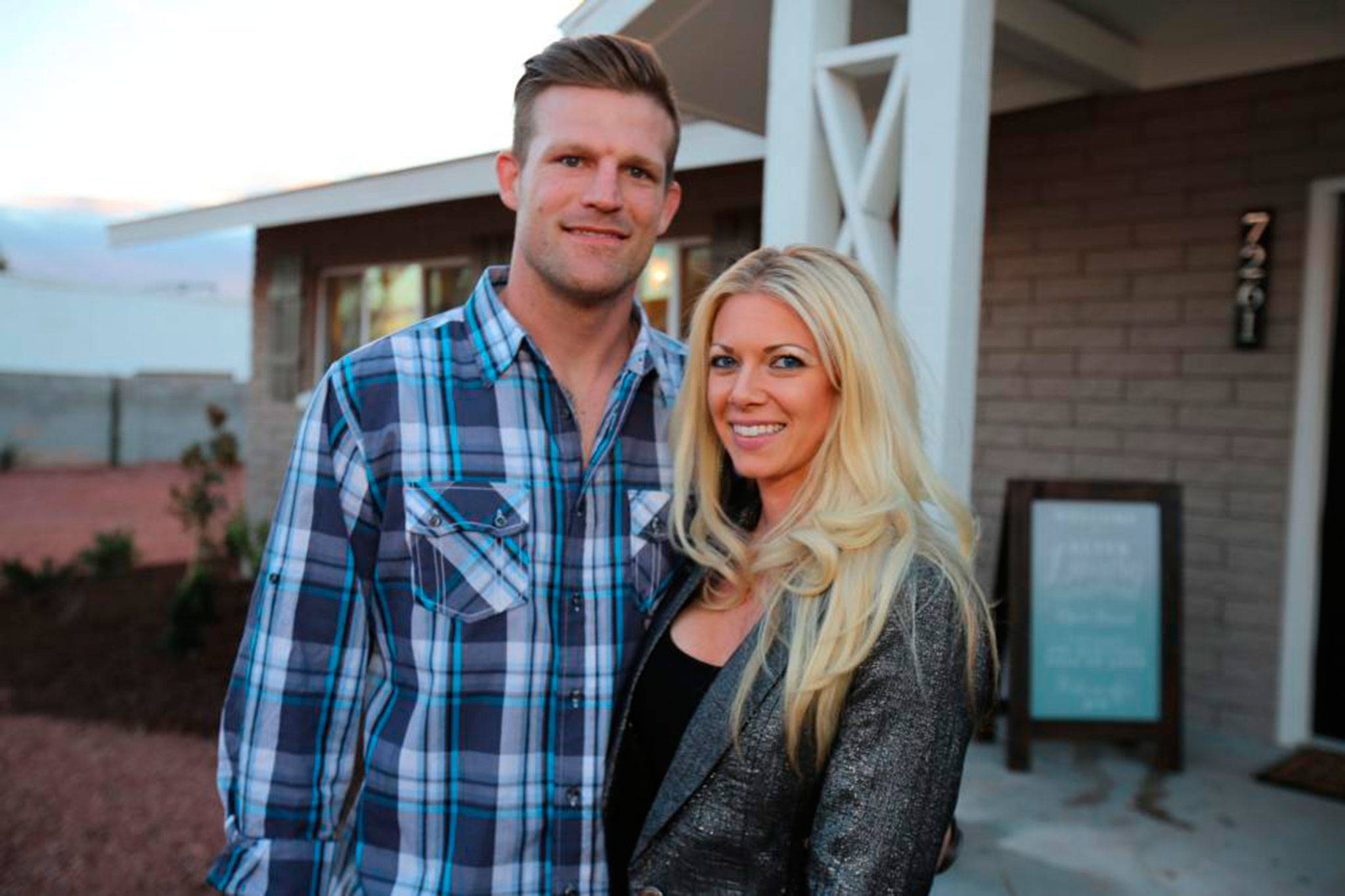 Bristol and Aubrey Marunde star in “Flip or Flop Vegas” starting April 6 on HGTV. Bristol, an MMA fighter and Sequim grad, moved to Las Vegas years ago to pursue fighting and after dating Aubrey, they began flipping homes together. Photos courtesy of HGTV