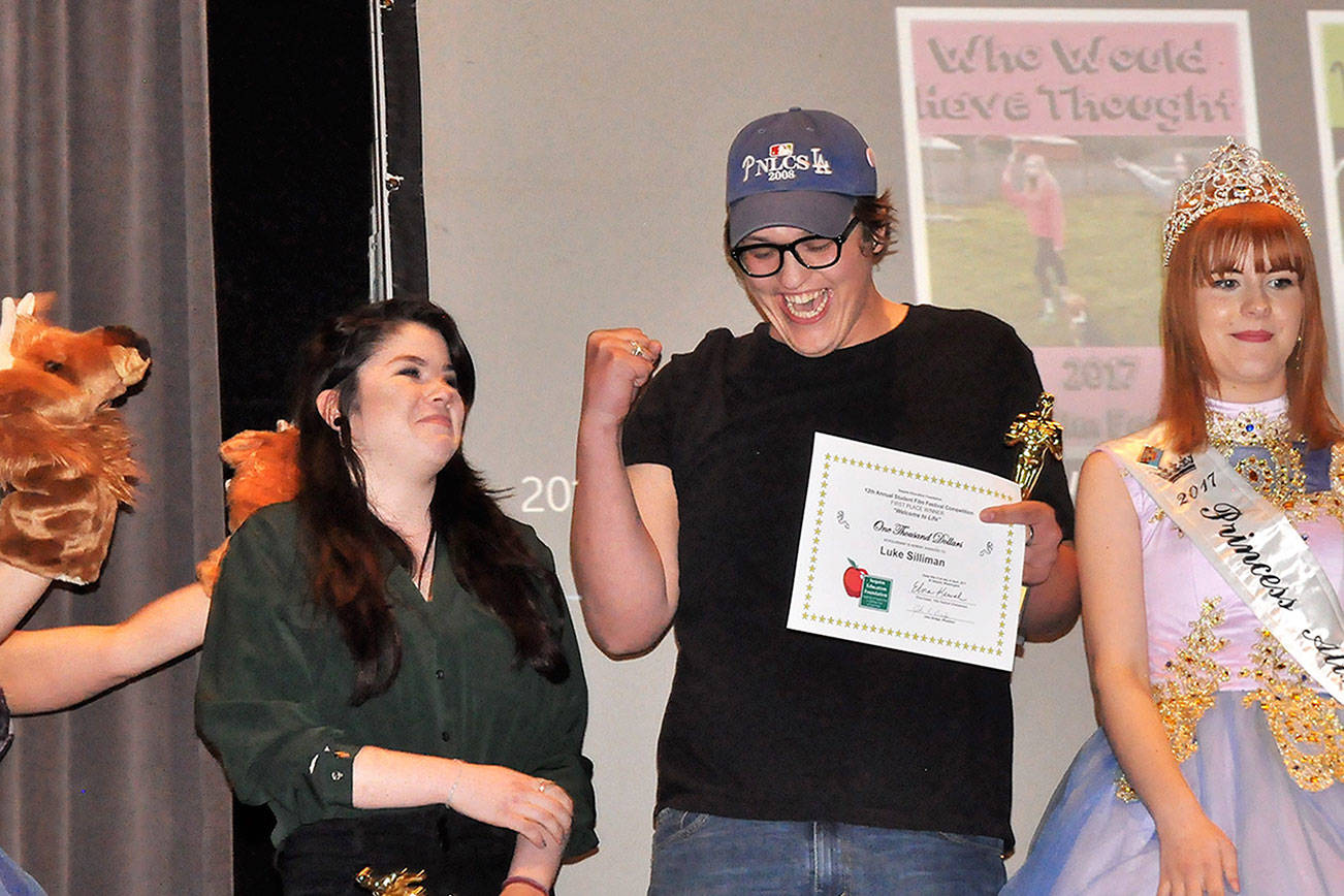 High schoolers Gallaher, Silliman win Sequim’s student film festival