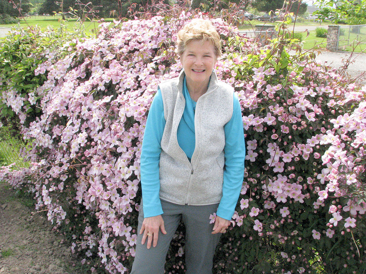 Master Gardener Elaine Webber will provide tips for drought-resistant gardens at 10 a.m. Saturday, June 3, at the Woodcock Demonstration Garden. Photo by Amanda Rosenberg