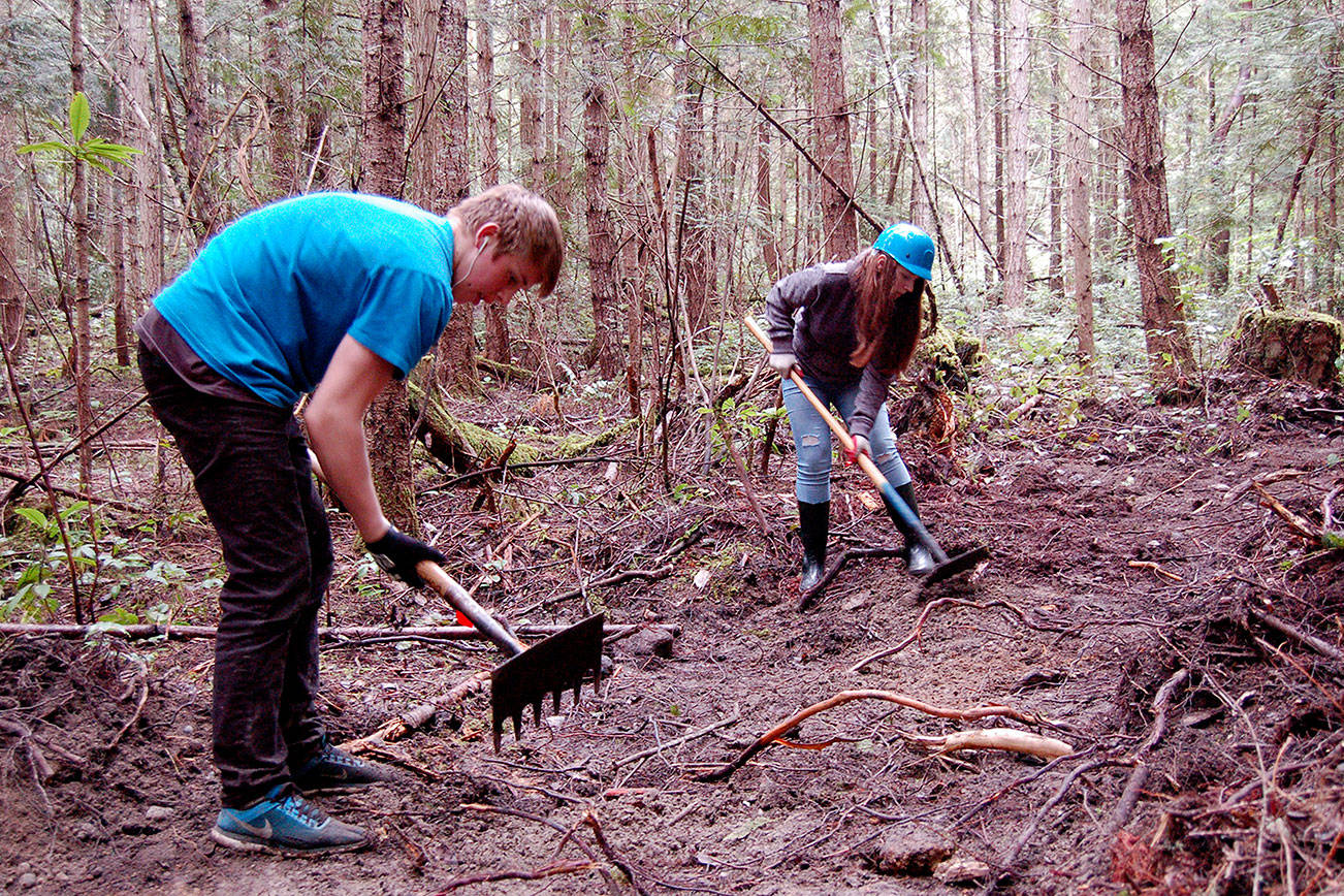 New trail brings youths outdoors on Miller Peninsula