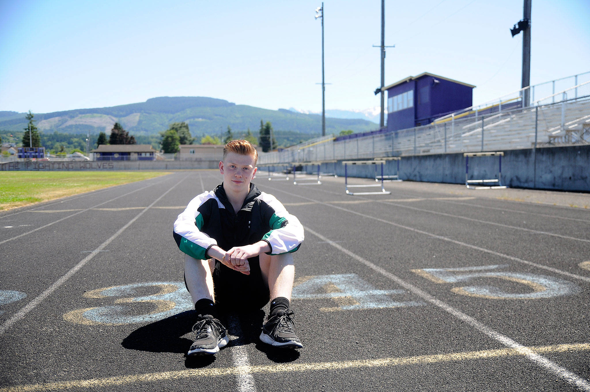 By leaps and bounds: Sequim teen Logan Laxson sees track work pay off at Junior Olympics