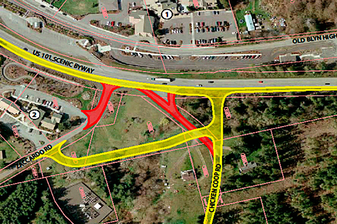 US Highway 101 intersections in Blyn to get realignment