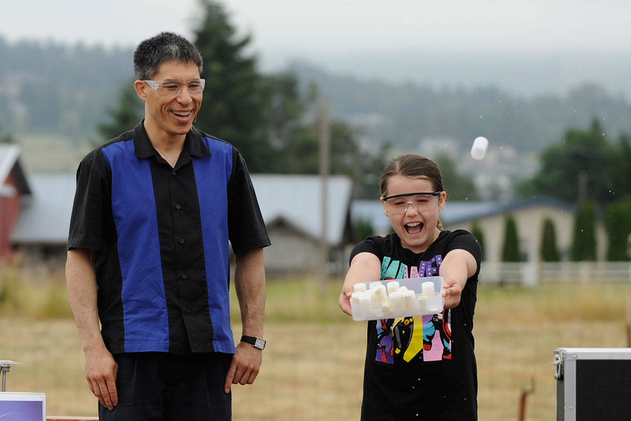 Magical morning at Sequim Library