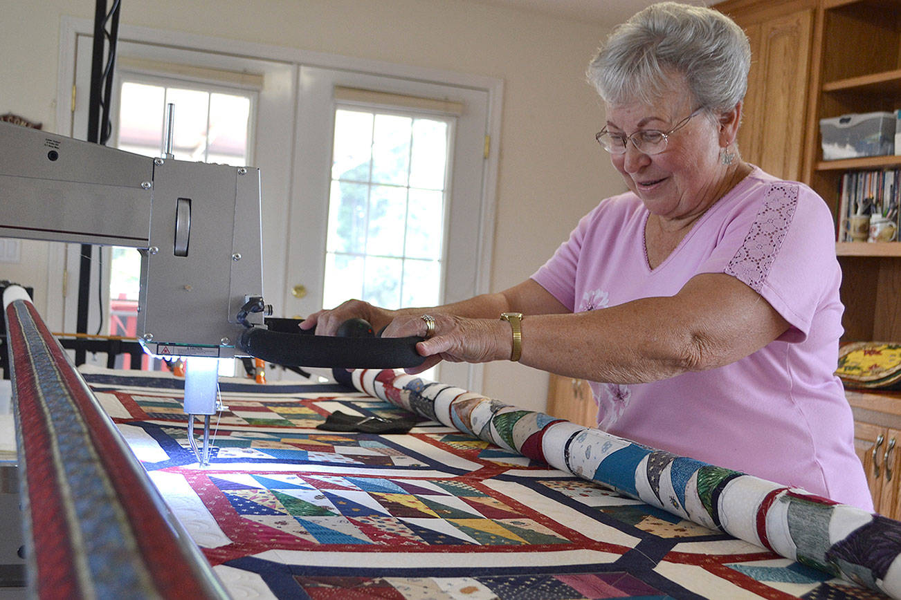 Featured quilter focuses on big show, big quilts