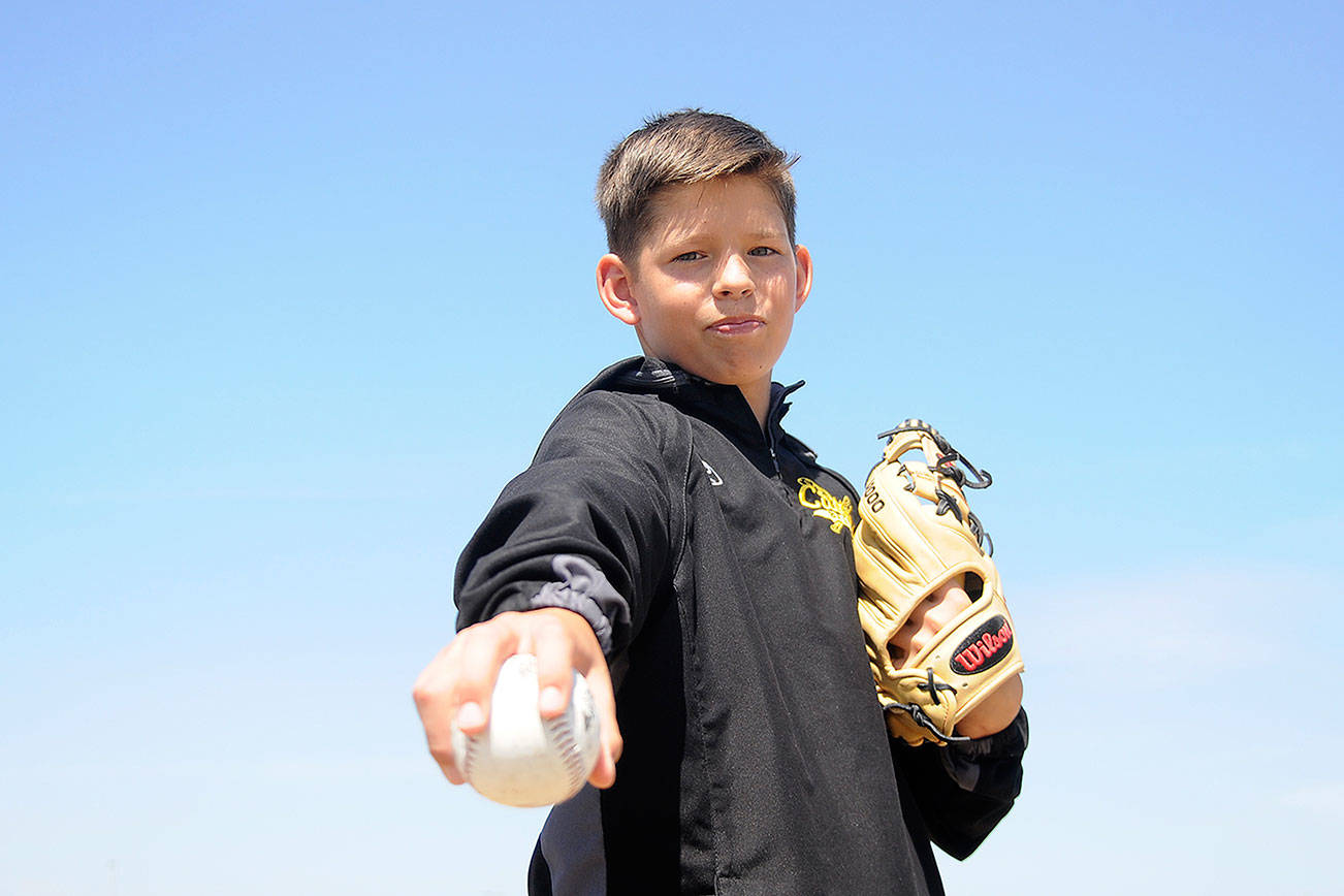 Sequim youth Brett Mote preps for national baseball tourney