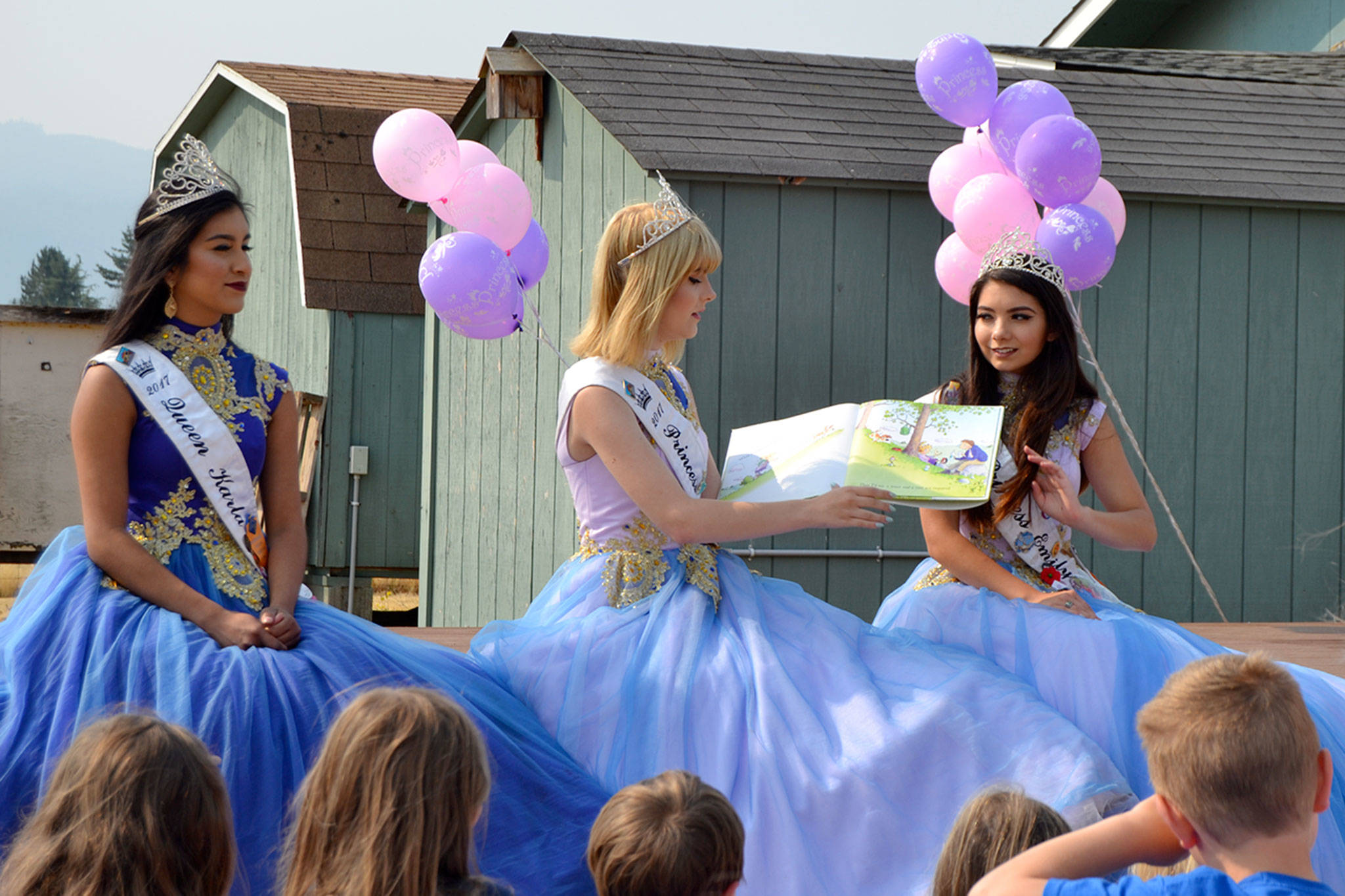 Irrigation Festival Royalty read, dance and greet little royals-to-be |  Sequim Gazette