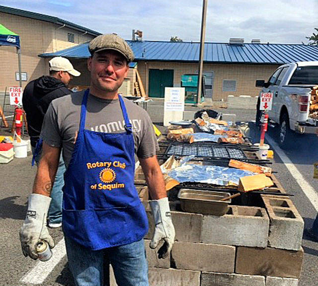 Sequim’s Rotary salmon bake another success