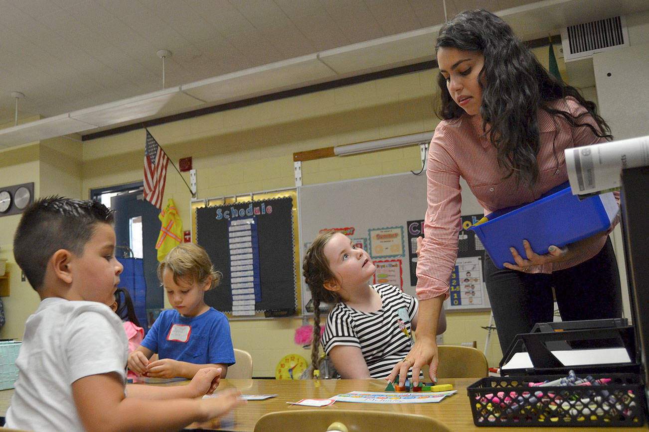 Kindergarten begins in Sequim schools